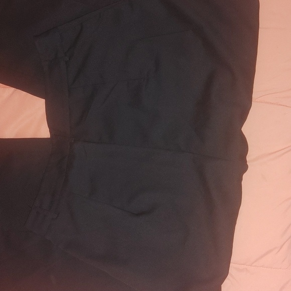 Shein Wide leg dress pants w belt loops and button up sz large 16" waist - Picture 6 of 13